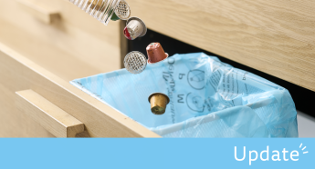 Recyclage koffiecapsules draait op volle toeren