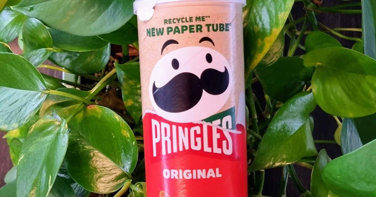 Pringles tube recyclable from now on! Fost Plus