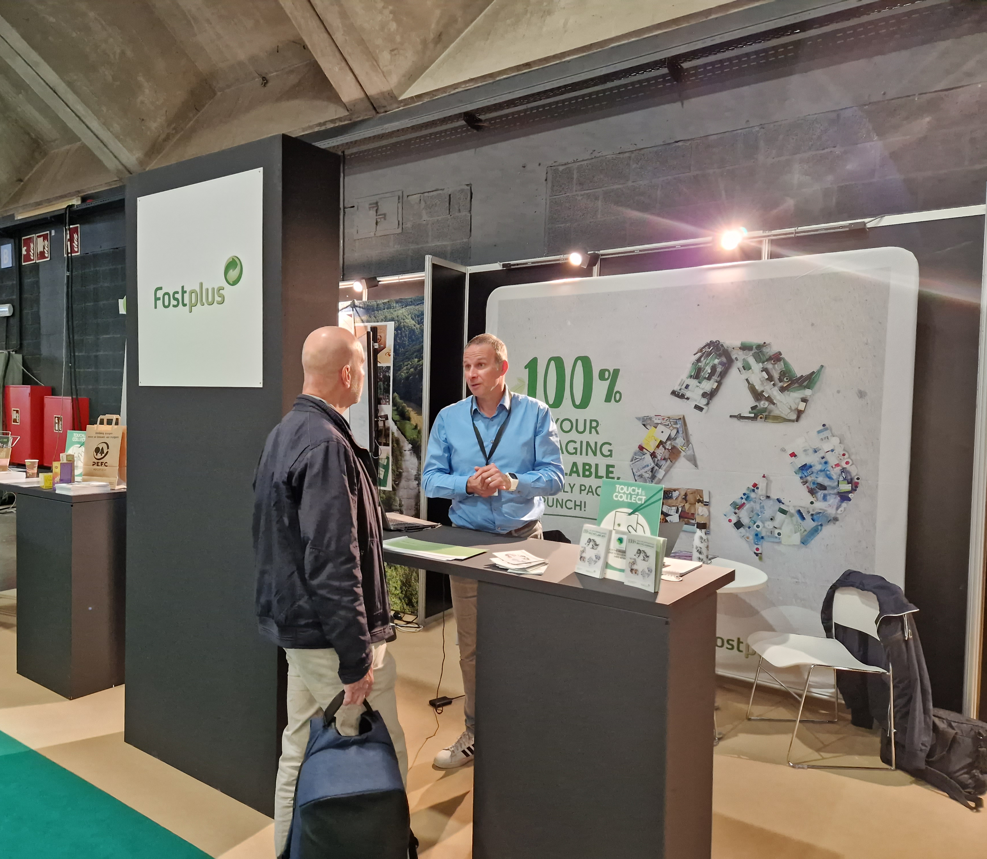 De Fost Plus-stand op Empack